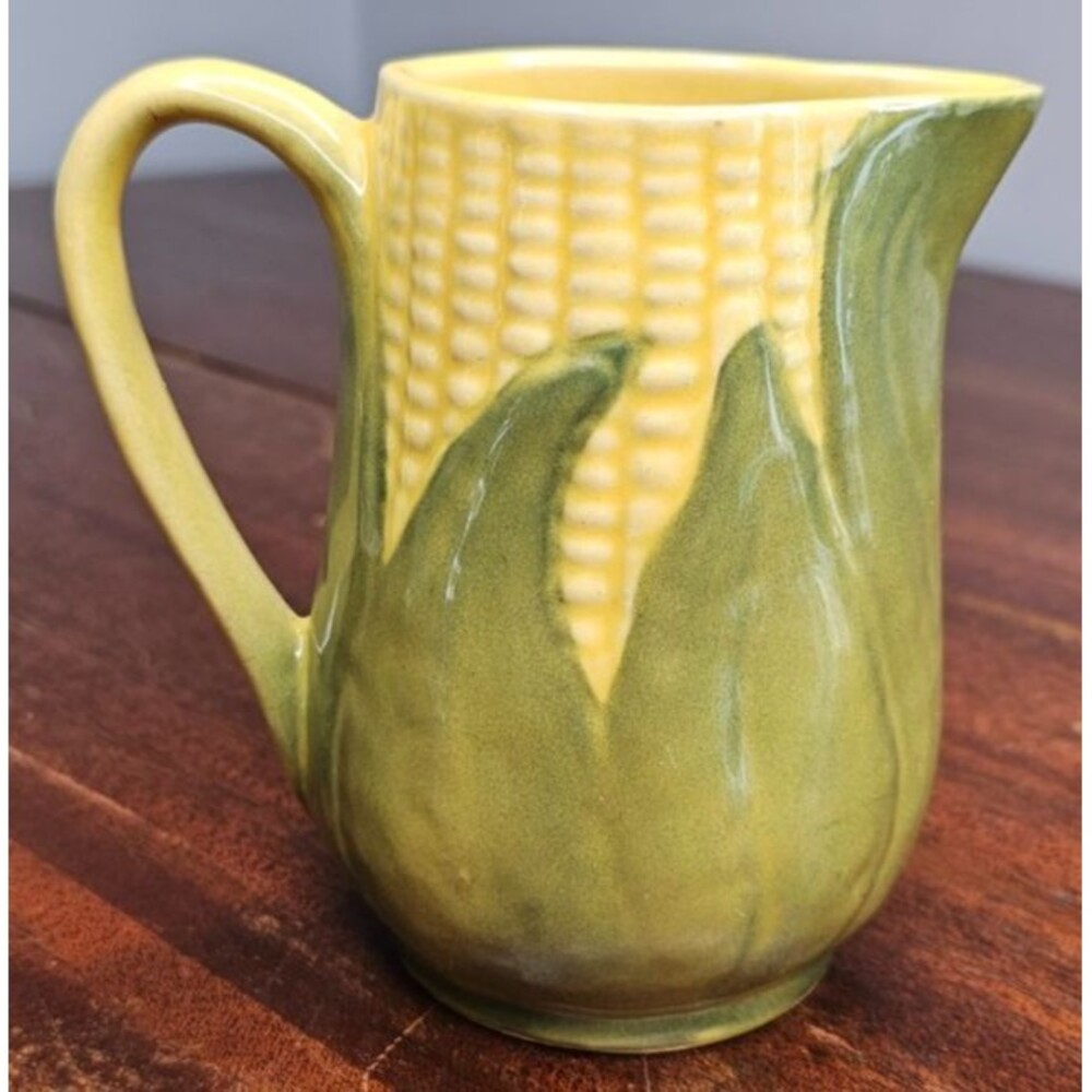Vintage Shawnee Pottery King Corn Creamer Pitcher Made in USA #70 Small 4.5" T